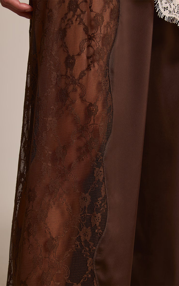 Get 60% off Satin Lace-Up Pants today only ✨🖤