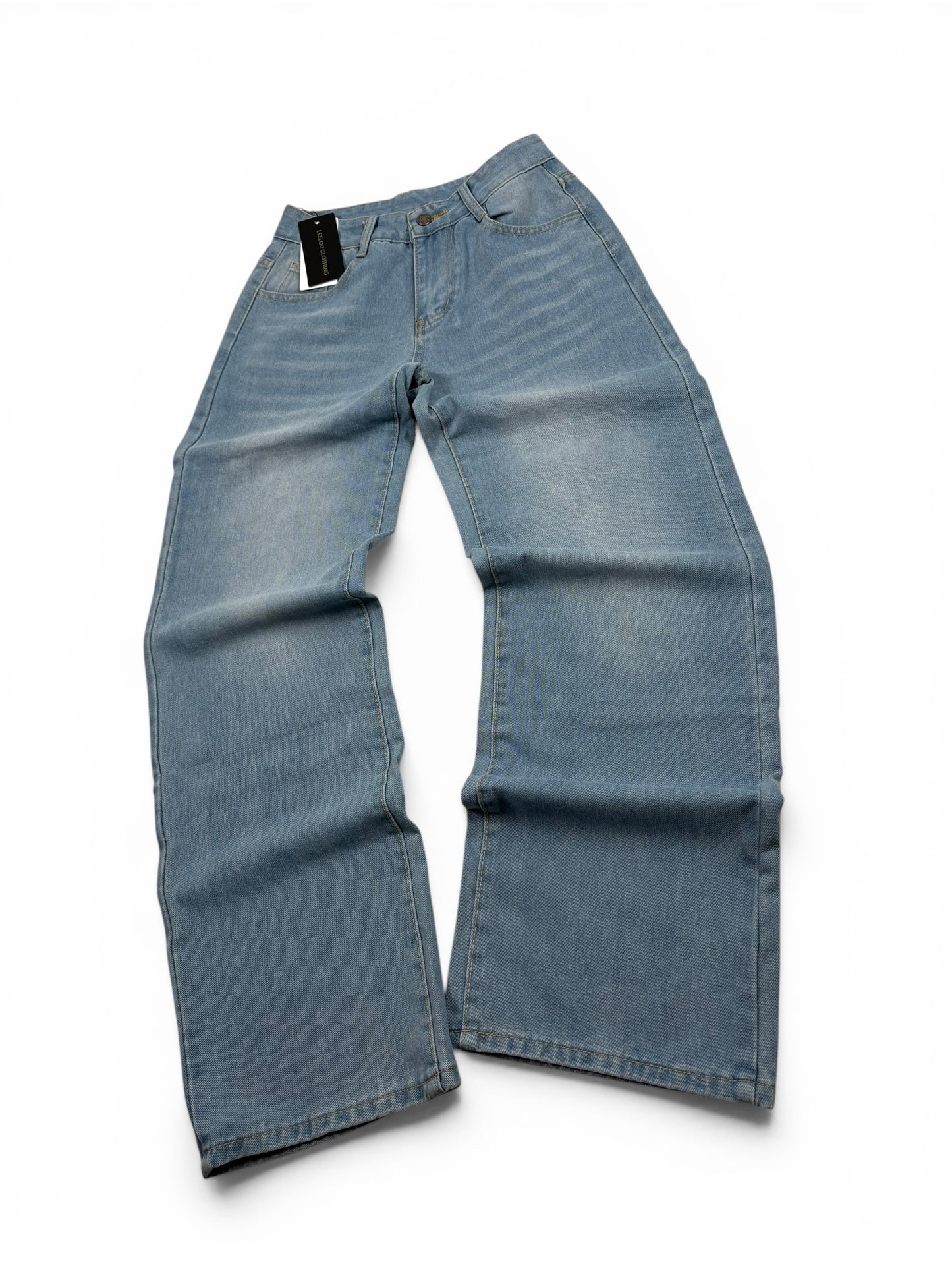Leopard Star Pocket Jeans