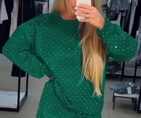 Get 60% off Sparkle Lounge Top today only ✨