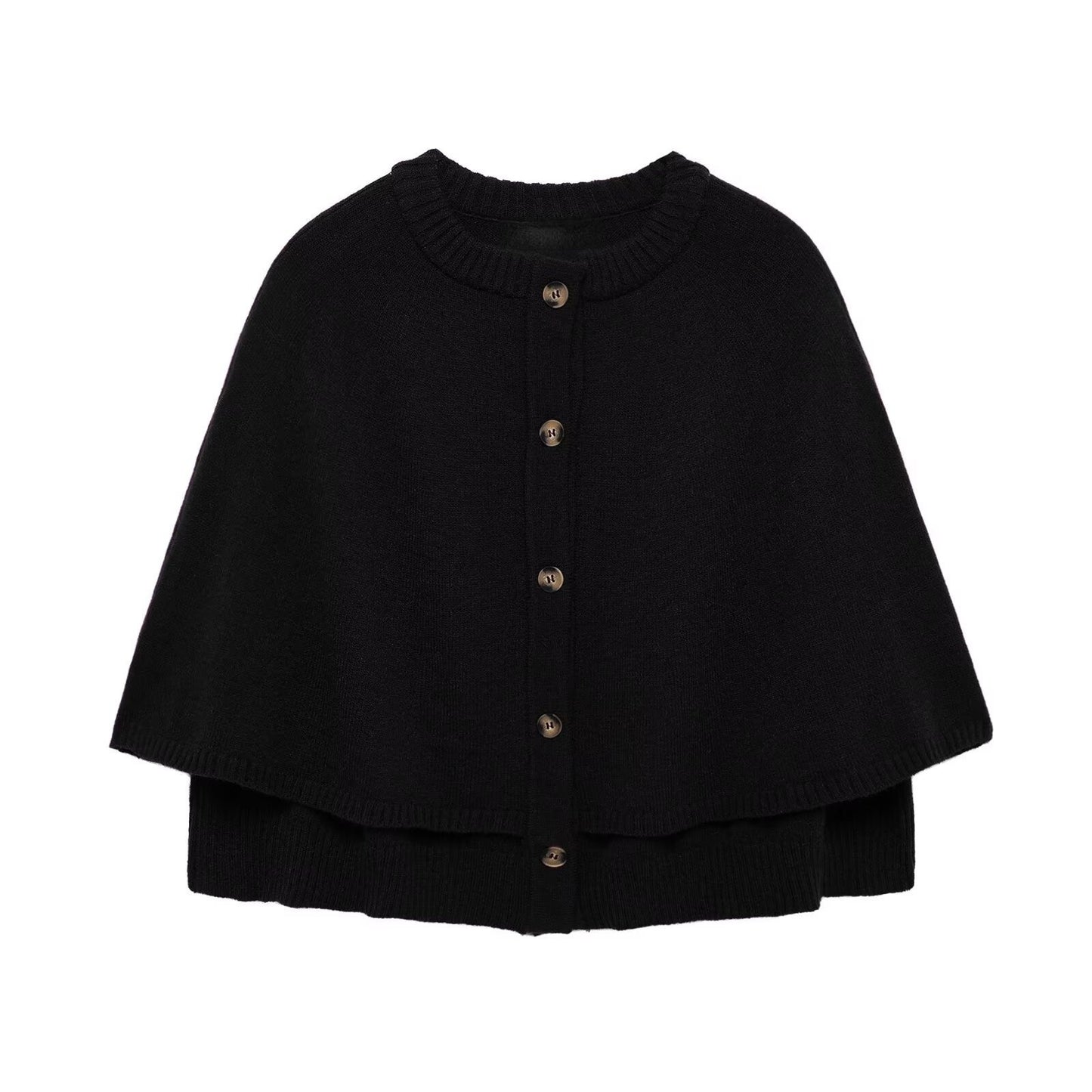 Get 60% off Knit Cape Jacket today only 🧥✨