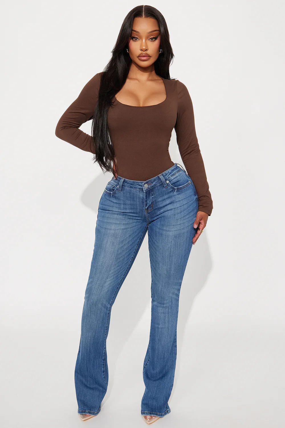 Get 60% off Low Rise Bootcut Jeans Today Only 👖