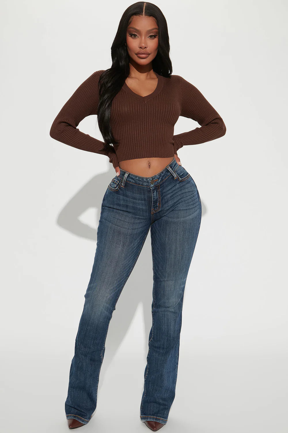 Get 60% off Low Rise Bootcut Jeans Today Only 👖