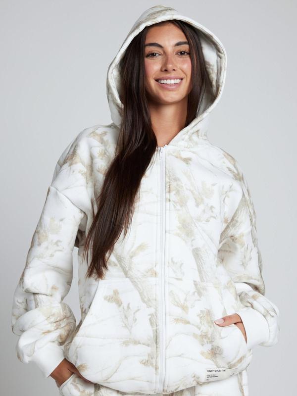 Get 70% off Camo Zip Hoodie today only 🪖