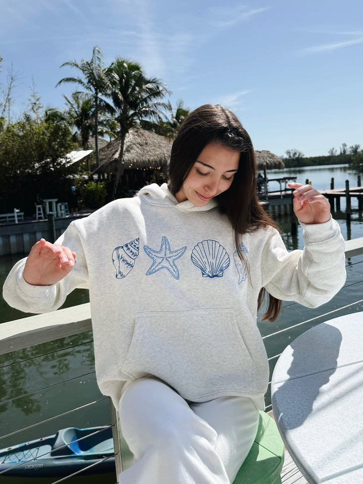 Get 70% off Seashell Hoodie today only 🌊