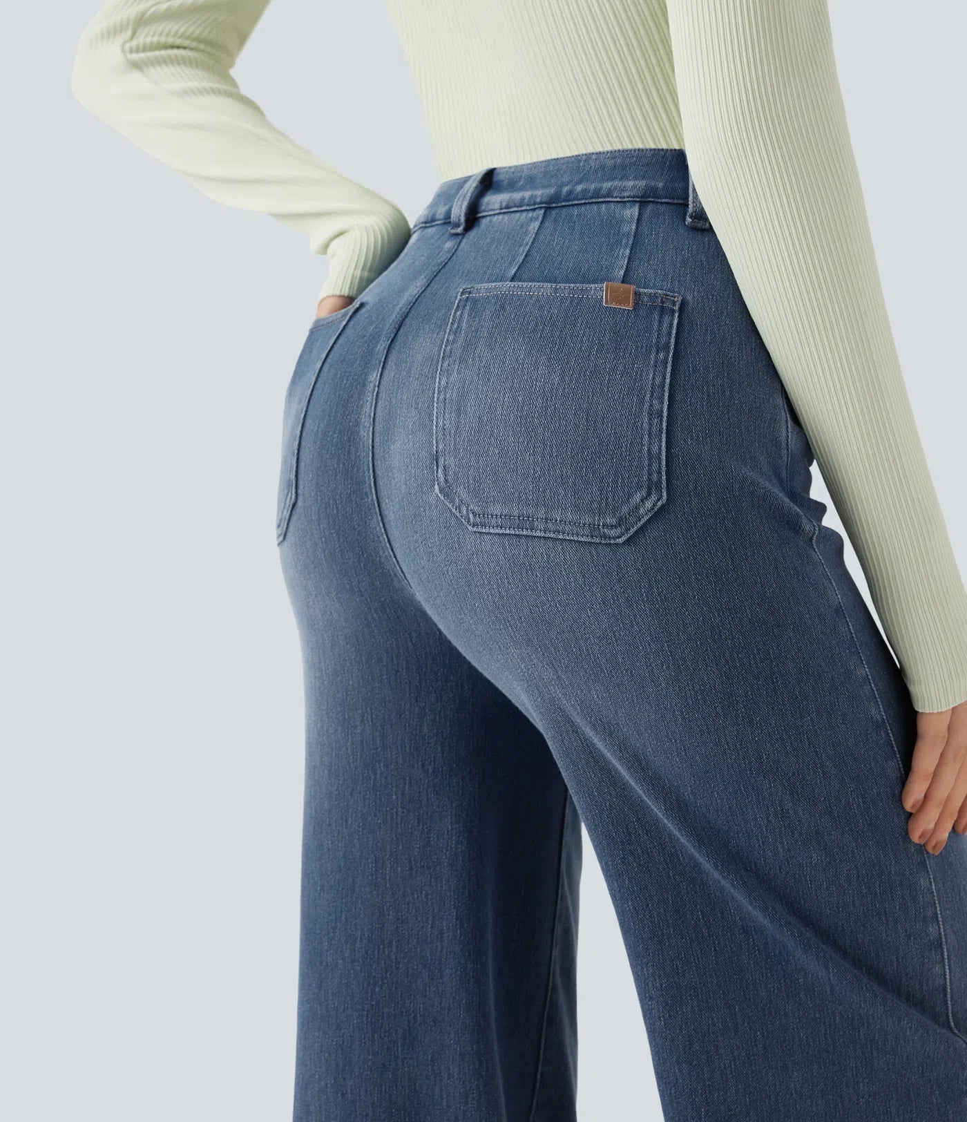 Profitez aujourd'hui seulement de 60 % de réduction sur les jeans gainants à jambes larges 👖