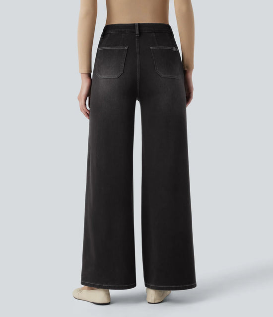 Profitez aujourd'hui seulement de 60 % de réduction sur les jeans gainants à jambes larges 👖