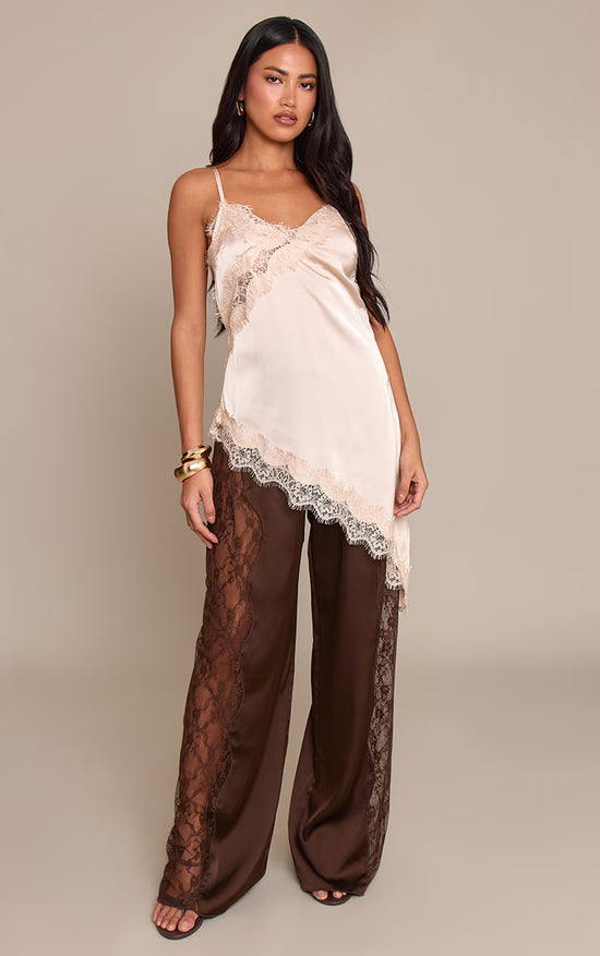 Get 60% off Satin Lace-Up Pants today only ✨🖤