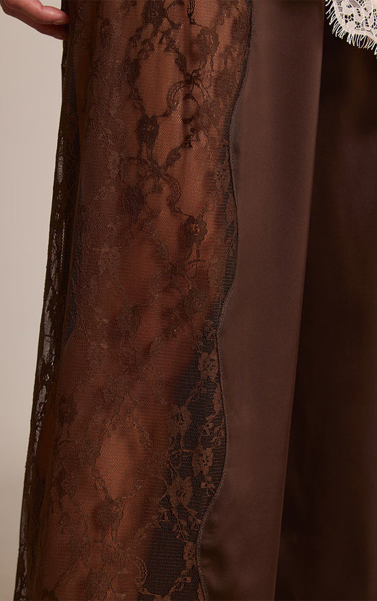 Get 60% off Satin Lace-Up Pants today only ✨🖤