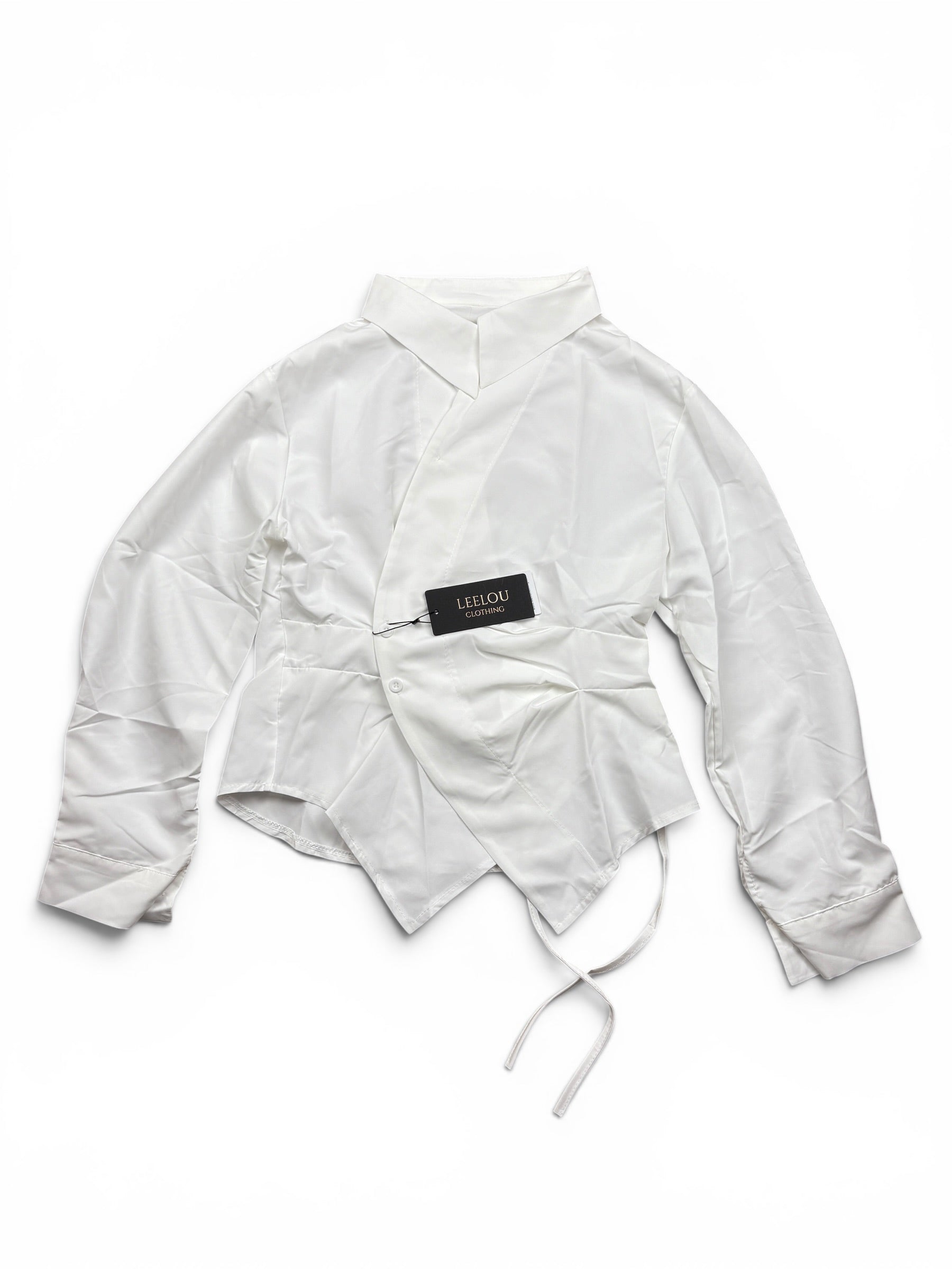 Asymmetrical Wrap Shirt