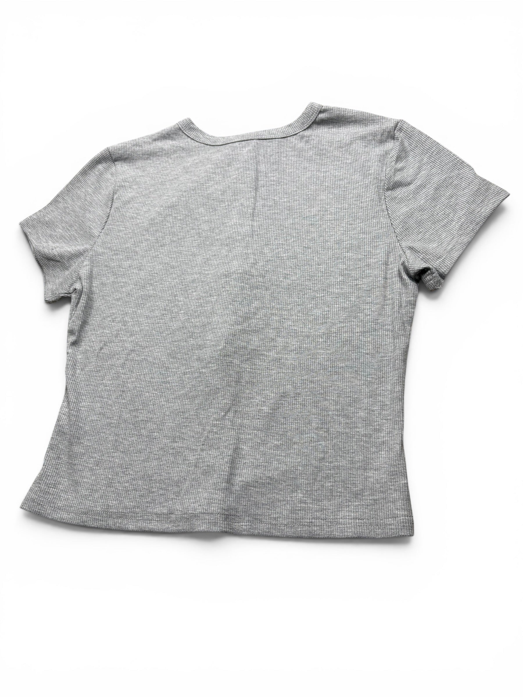 Button Up Ribbed Top
