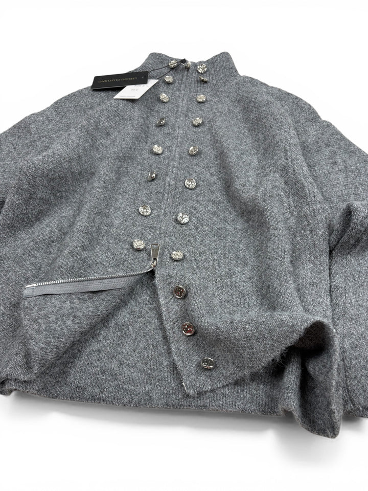 THE Leelou Button Cardigan