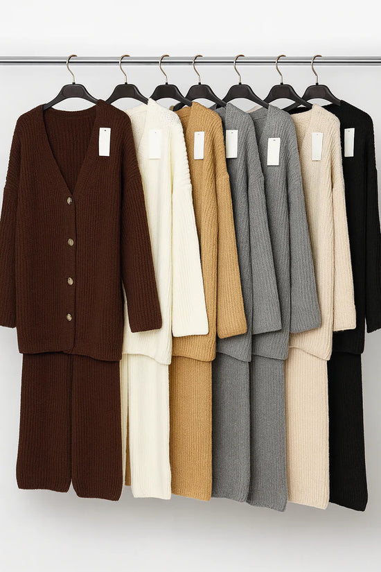 Sichern Sie sich heute 60 % Rabatt auf den gerippten Francesca Cardigan 🤎