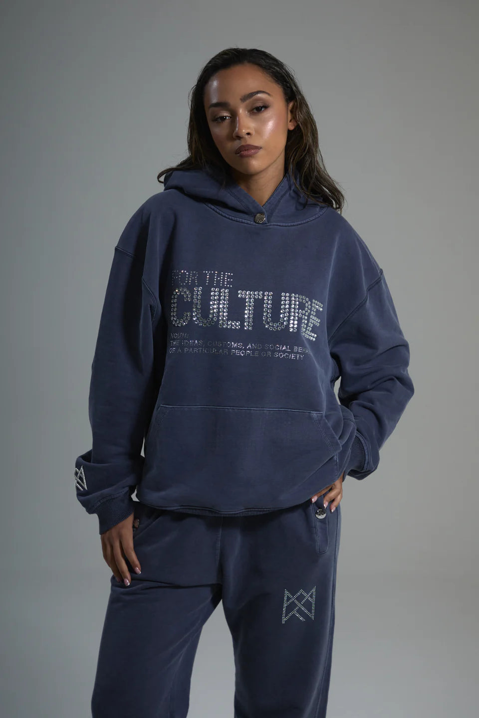 Get 60% off For The Culture Crystal Hoodie today only ✨