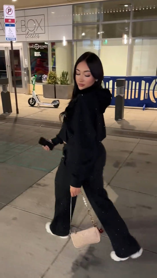 Get 60% off Rhinestone Hoodie today only ✨