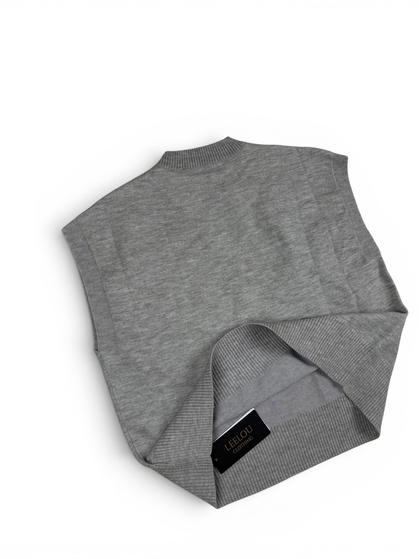 Flower Relief Knit Top