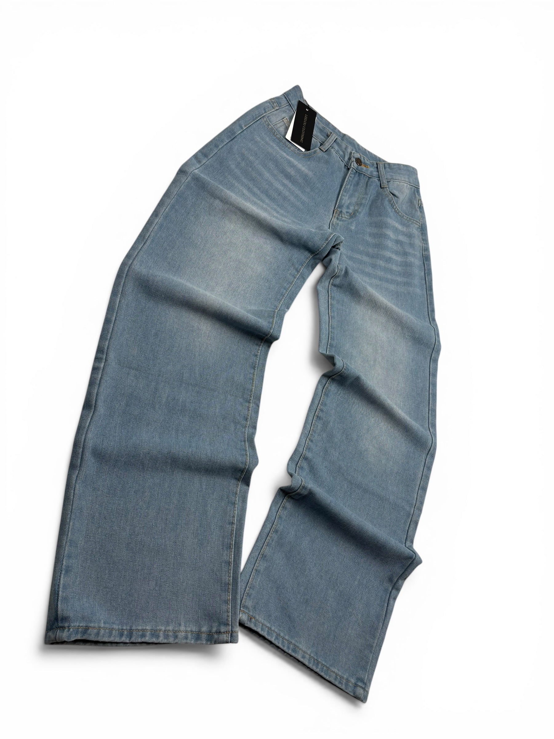 Leopard Star Pocket Jeans