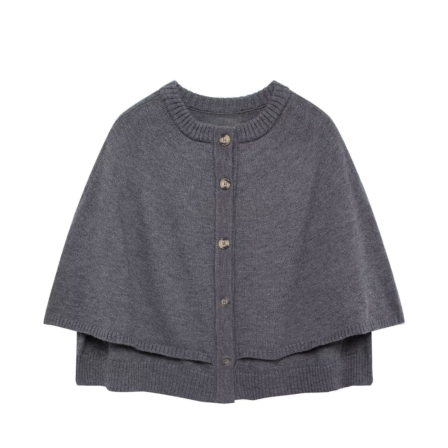 Get 60% off Knit Cape Jacket today only 🧥✨