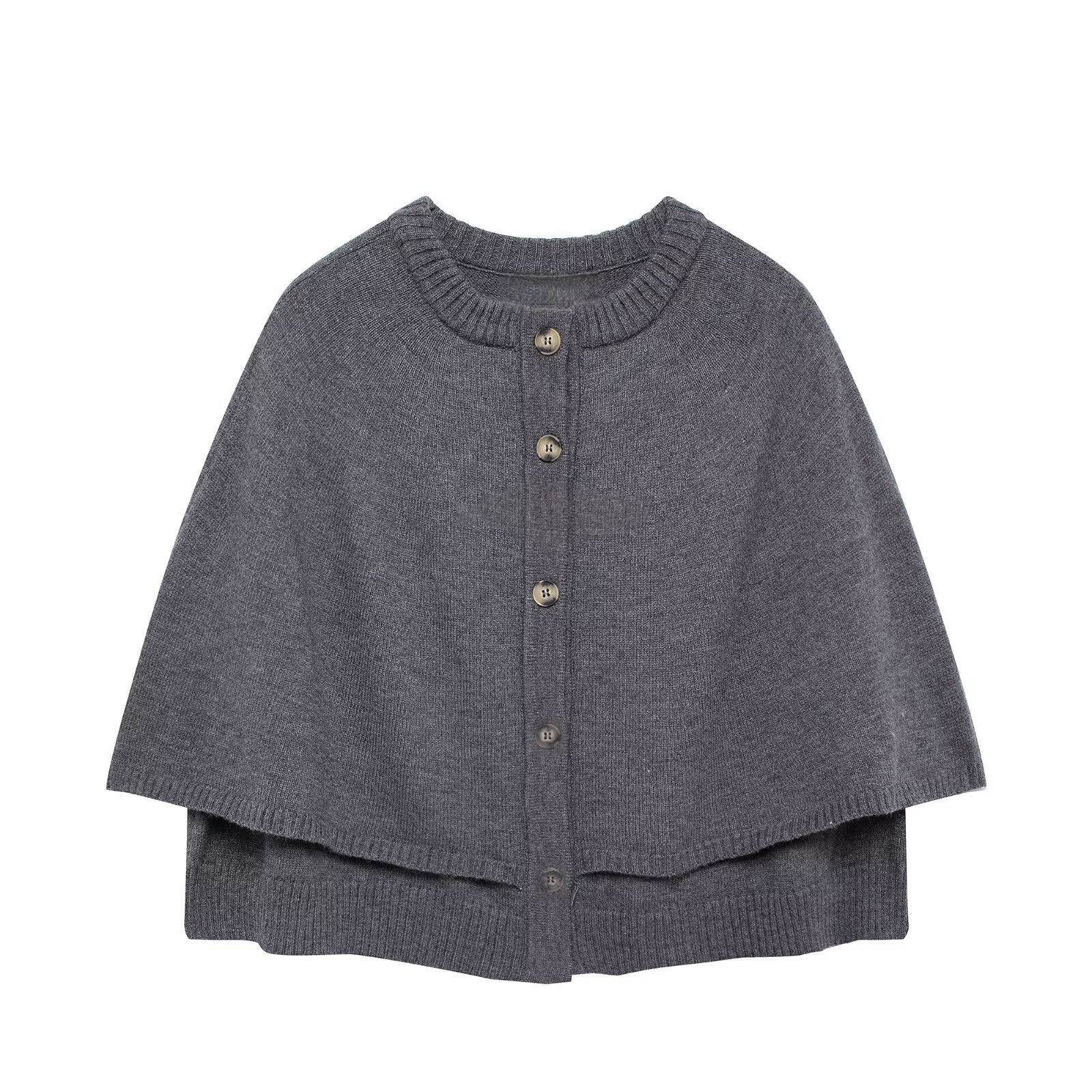 Get 60% off Knit Cape Jacket today only 🧥✨