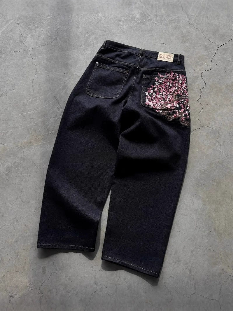 Profitez aujourd'hui seulement de 60 % de réduction sur les jeans à fleurs 🌸👖