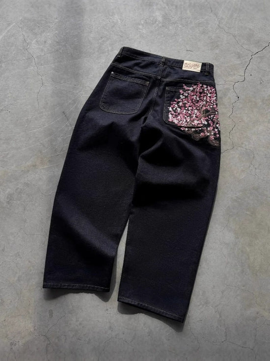 Profitez aujourd'hui seulement de 60 % de réduction sur les jeans à fleurs 🌸👖