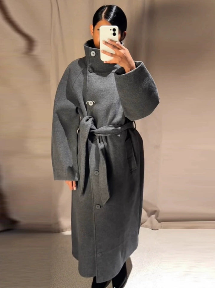 Get 60% off Wrap Coat today only 🩶🤎