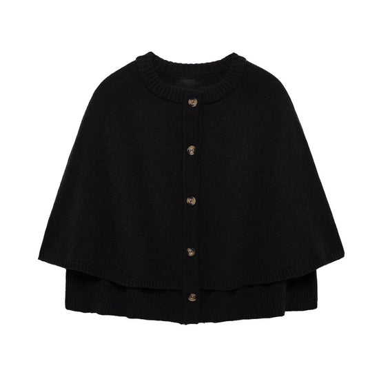 Get 60% off Knit Cape Jacket today only 🧥✨