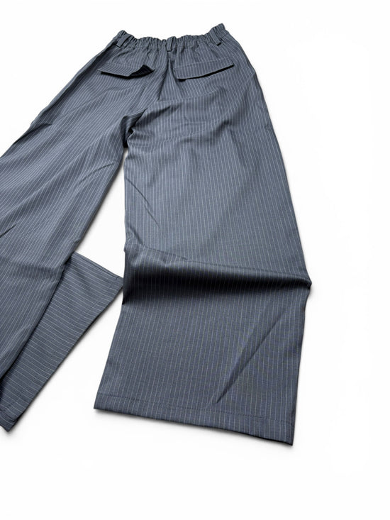 Pinstripe Wide Leg Pants