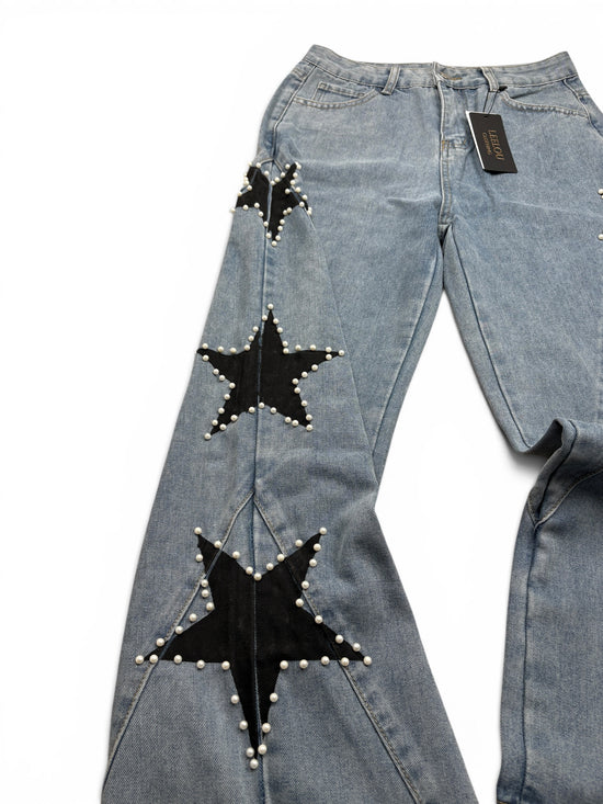 Star Pearl Baggy Jeans