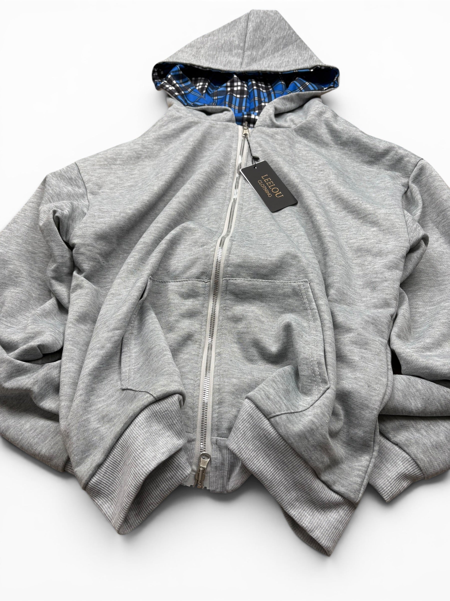 Zip Up Reversible Hoodie