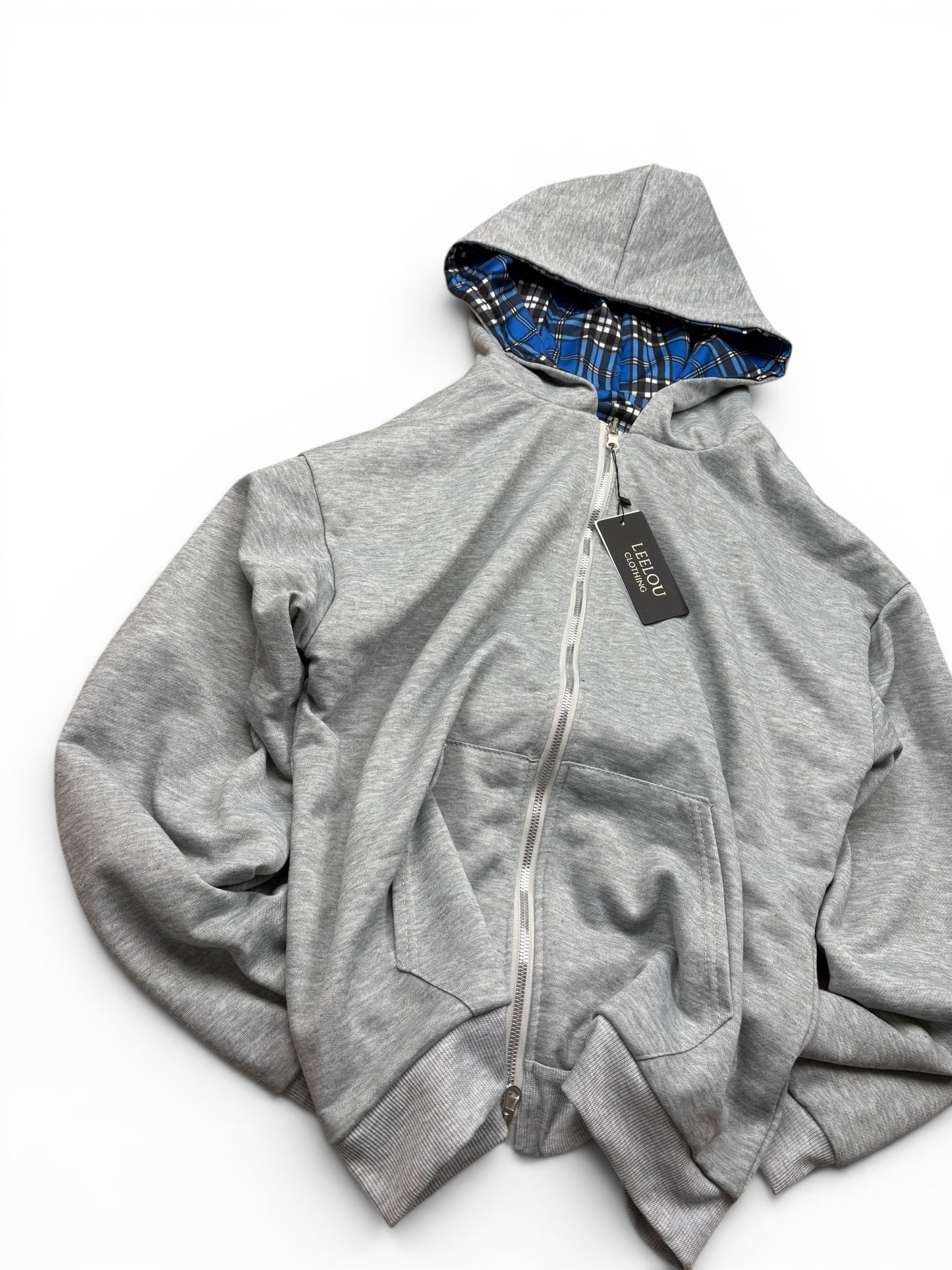 Zip Up Reversible Hoodie