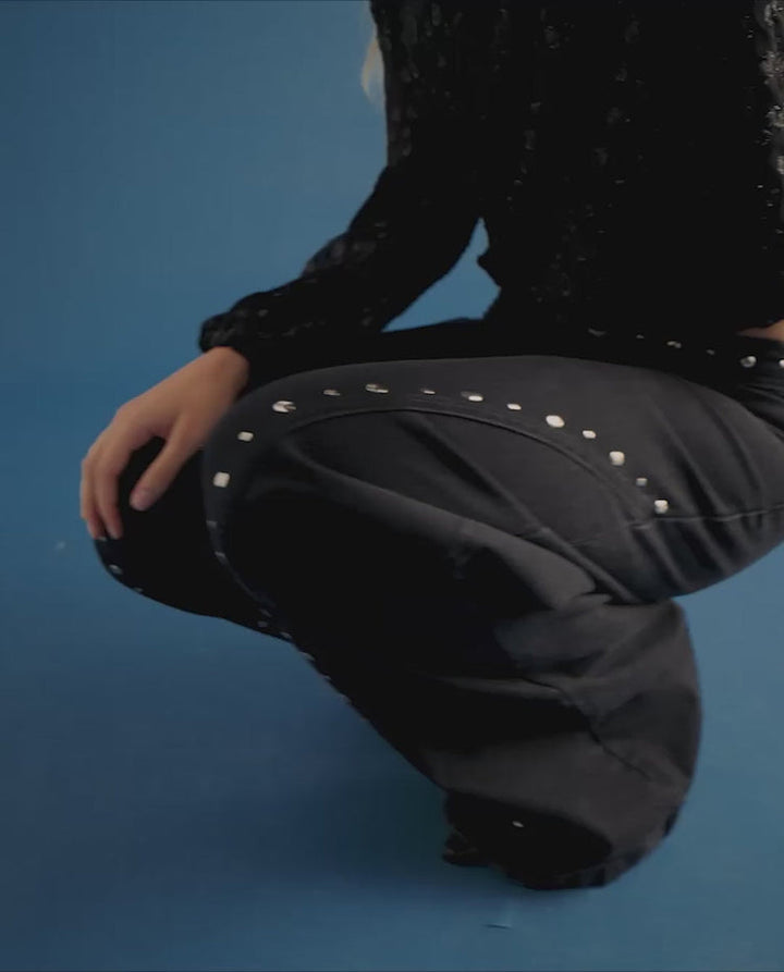 Sichere dir heute 60 % Rabatt auf Rivet Wide Jeans ✨🖤