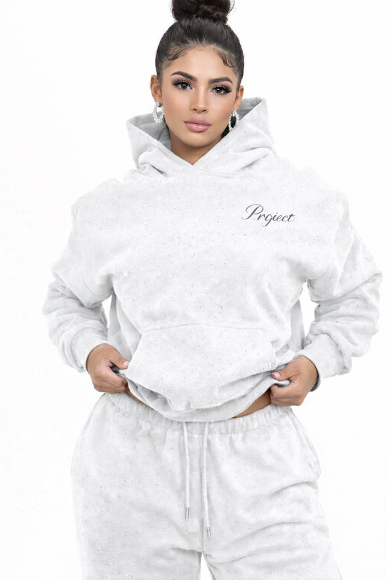 Get 60% off Rhinestone Hoodie today only ✨