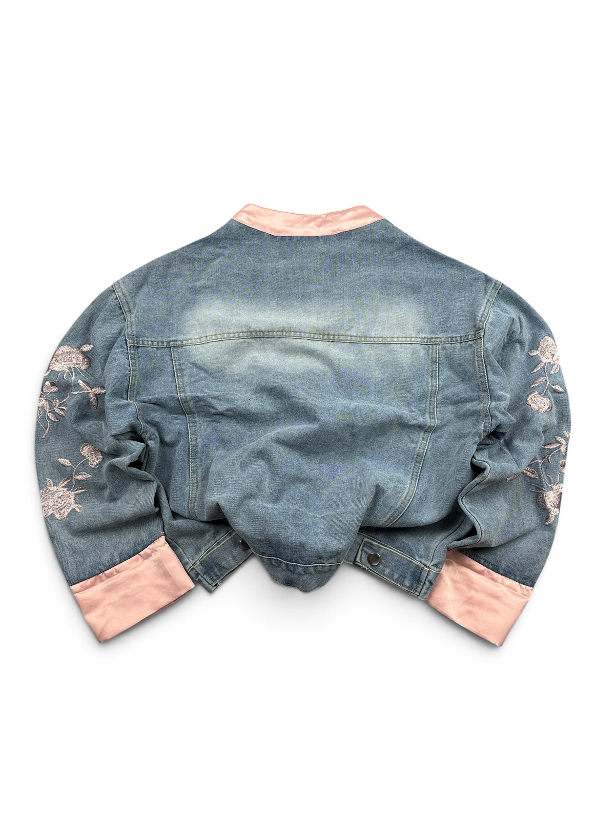 Pink Embroidered Jacket Asian Style 🎀