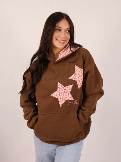 Get 60% off Star Leopard Hoodie today only ⭐