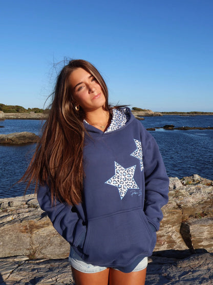 Get 60% off Star Leopard Hoodie today only ⭐