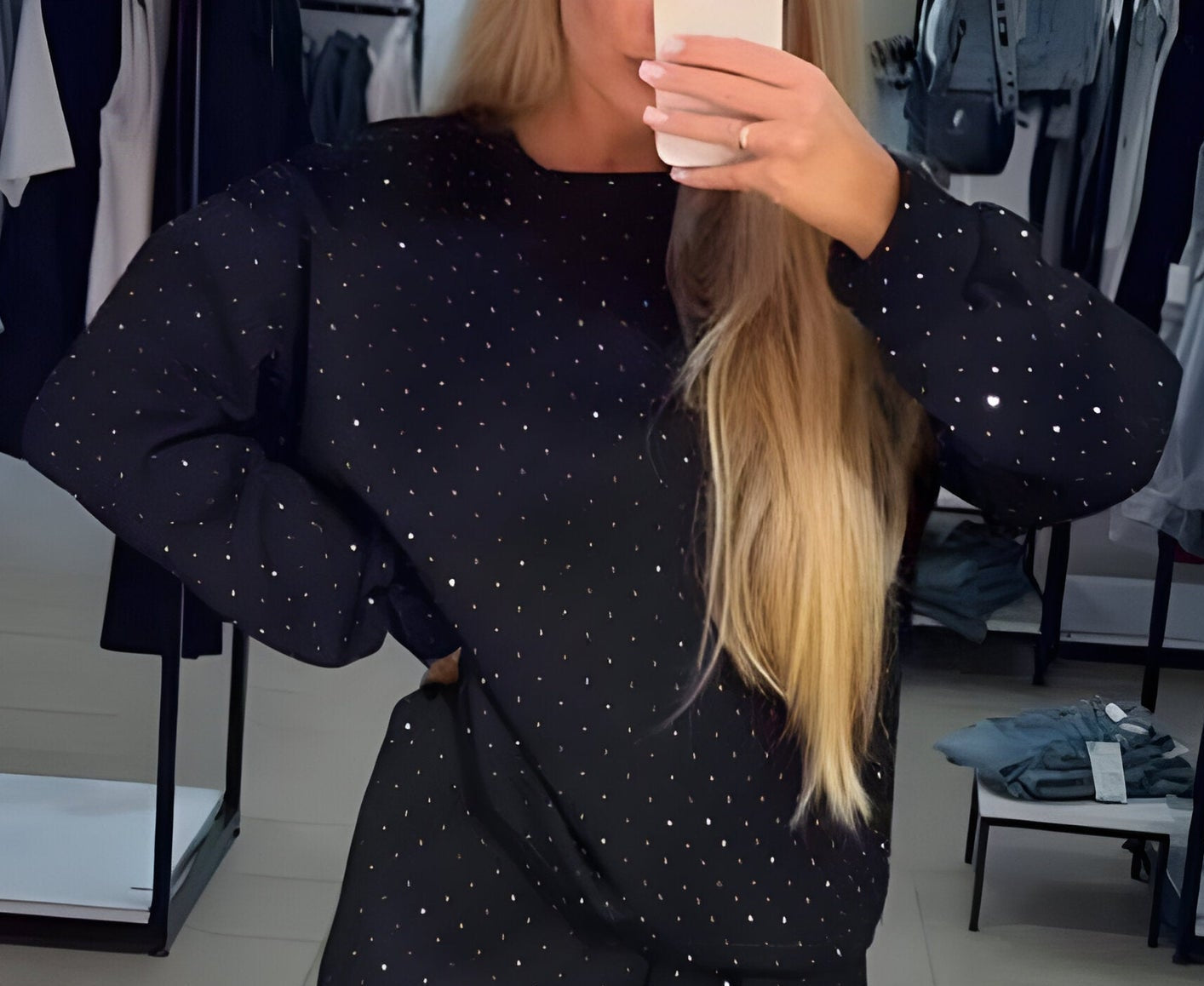 Get 60% off Sparkle Lounge Top today only ✨