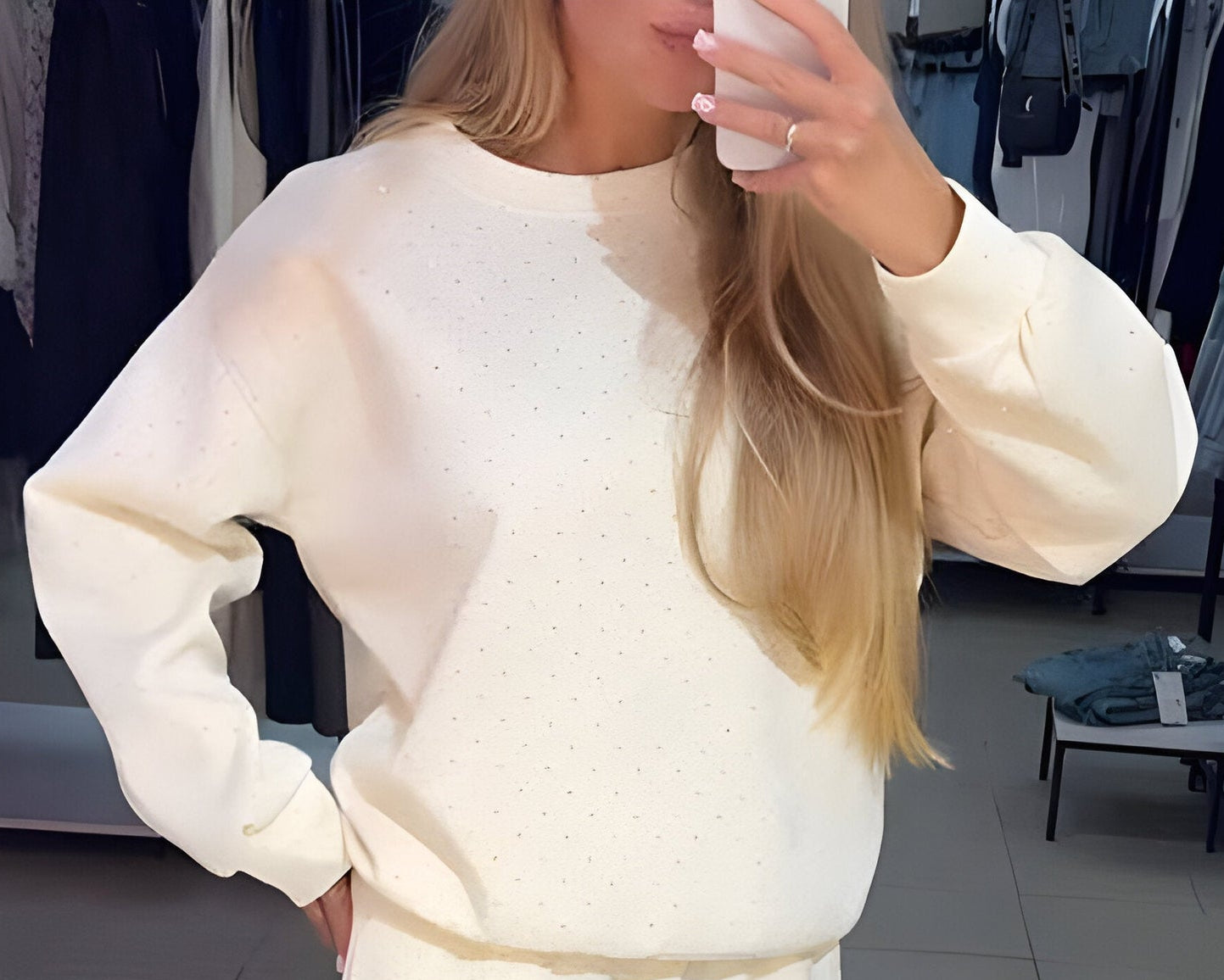 Get 60% off Sparkle Lounge Top today only ✨