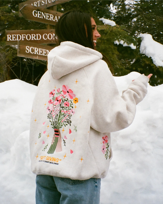 Profitez aujourd'hui seulement de 60 % de réduction sur le sweat à capuche fleuri 🌼🧥