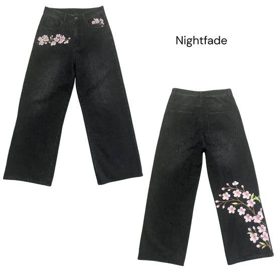 Profitez aujourd'hui seulement de 60 % de réduction sur les jeans à fleurs 🌸👖